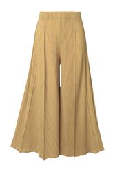 Ulla Popken Schlupfhose Plissee-Hose Biesen weites günstig online kaufen