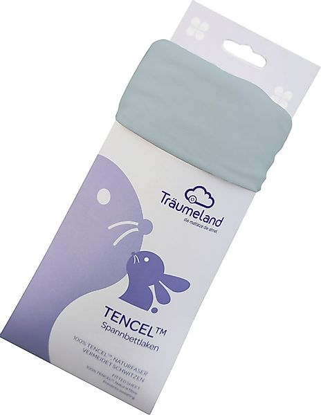 Träumeland Bettlaken hochwertiges Spannbetttuch aus Tencel®, günstig online kaufen
