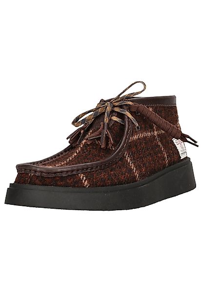 Clarks Torview Schnürschuh mit handgefertigtem Harris-Tweed günstig online kaufen