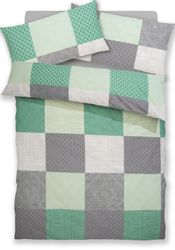 BIERBAUM Bettwäsche "Ella" 2 tlg. in hochwertigem Renforcé, Karo Design, ab günstig online kaufen