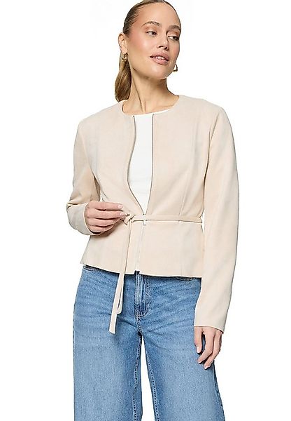 Zero Jackenblazer Damen in Lederoptik Gürtel günstig online kaufen