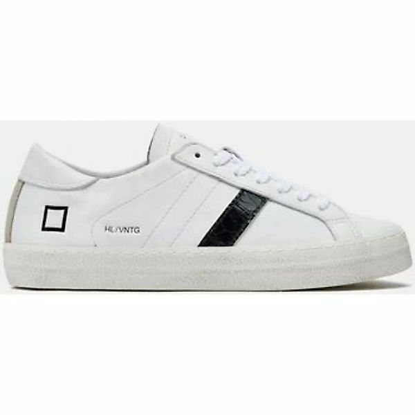 Date  Sneaker W391-HL-VC-WB HILL VINTAGE CALF-WHITE/BLACK günstig online kaufen