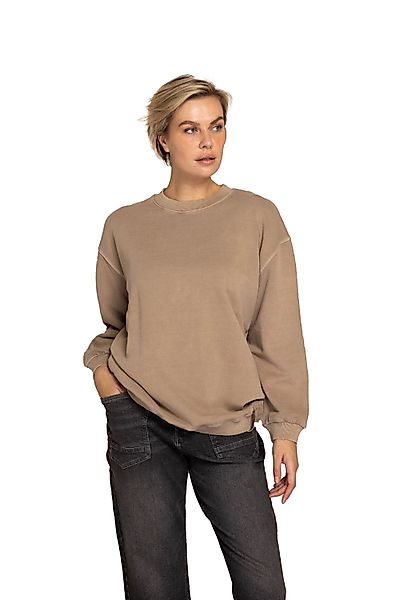 Zhrill Sweatshirt ZHMARLEN TAUPE (0-tlg) günstig online kaufen
