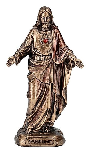 Figuren Shop GmbH Dekofigur Jesus Figur klein - Gesegnetes Herz Jesu - Vero günstig online kaufen