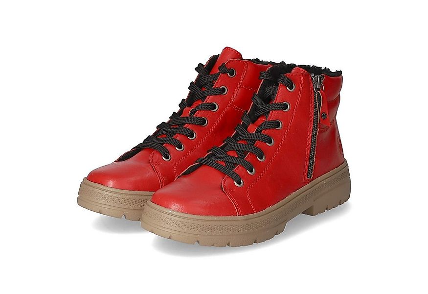 Rieker Rieker N0007-33 Damen Synthetik rot Winterstiefel günstig online kaufen