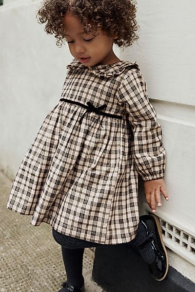 Next Blusenkleid Langarmkleid mit Kragen (1-tlg) günstig online kaufen