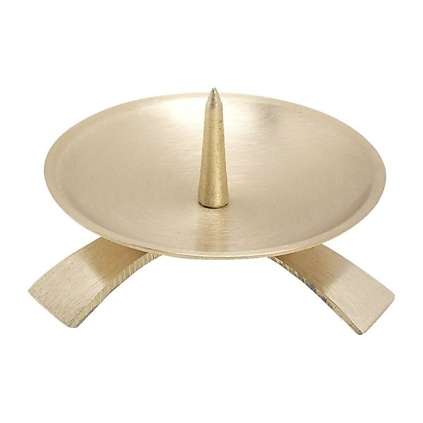 NKlaus Tischkerzenhalter Dreifußleuchter Ø9,5cm mit Dorn günstig online kaufen