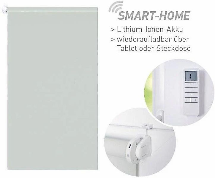 Elektrisches Rollo Vau - SMART HOME, Good Life, Lichtschutz, ohne Bohren, K günstig online kaufen
