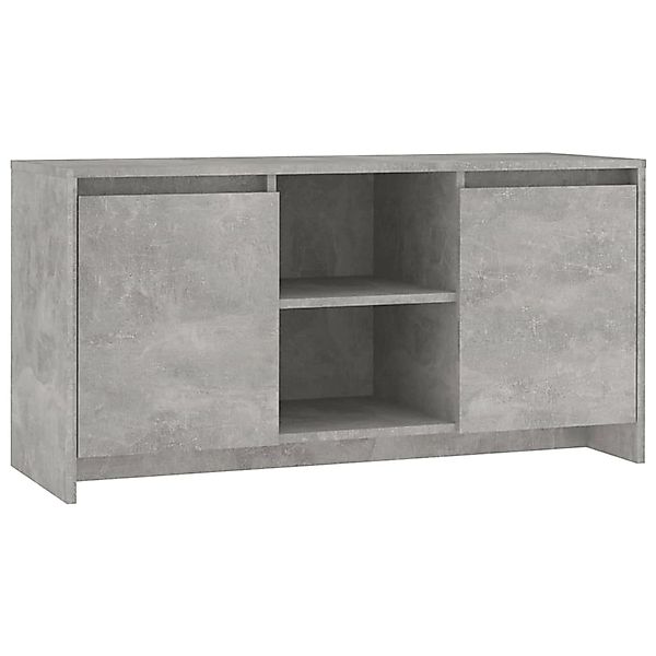 VidaXL TV-Schrank Betongrau 102x37,5x52,5 cm Holzwerkstoff  Modell 1 günstig online kaufen