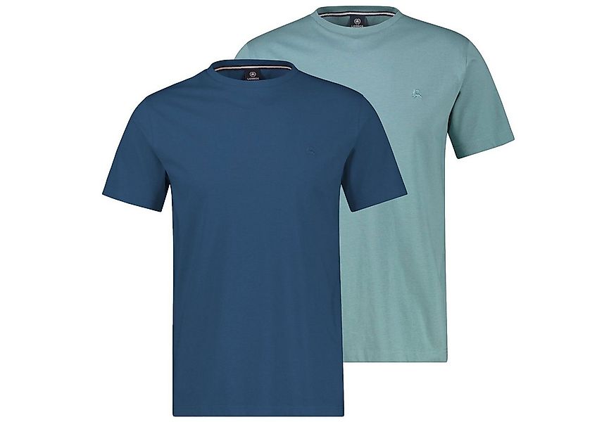 LERROS T-Shirt Basic in hochwertiger Qualität mit Logo Stickerei günstig online kaufen