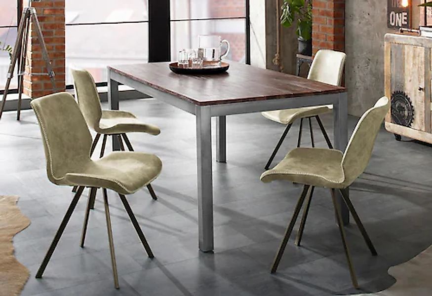 OTTO home Esstisch "Kenya" aus massiver Akazie, in 160 oder 200 cm Breite günstig online kaufen