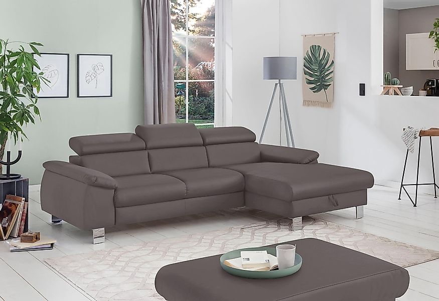 COTTA Polstergarnitur "Komaris L-Form", (Set), Set bestehend aus: Ecksofa m günstig online kaufen