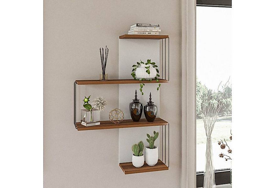 Skye Decor Wandregal 100% MELAMINE COATED PARTICLE BOARD, 96 cm x 19 cm x 6 günstig online kaufen