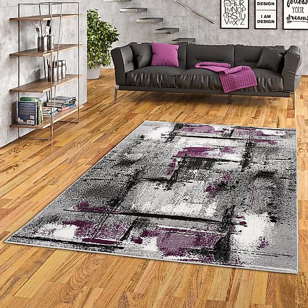 Pergamon Designteppich Modern Designer Velours Teppich Samba, Rechteckig, H günstig online kaufen