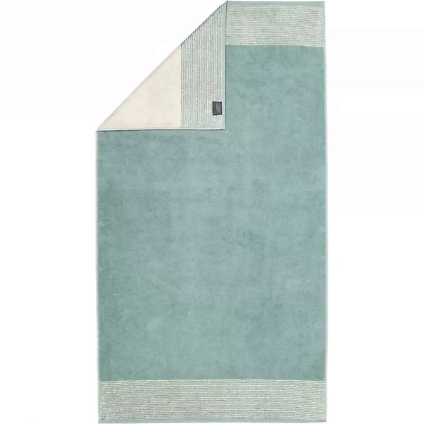 Cawö Handtücher Luxury Home Two-Tone 590 - Farbe: salbei - 43 - Duschtuch 8 günstig online kaufen