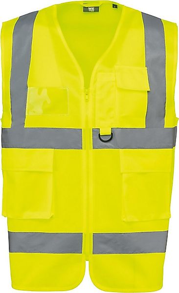 WK. Designed To Work Warnweste Recycelte HI-VIS SICHERHEITSWESTE mit Reißve günstig online kaufen