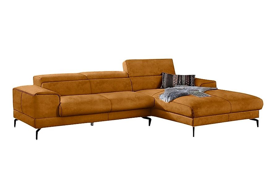 W.SCHILLIG Ecksofa »piedroo, Designsofa mit tollem Sitzkomfort, L-Form«, Ko günstig online kaufen