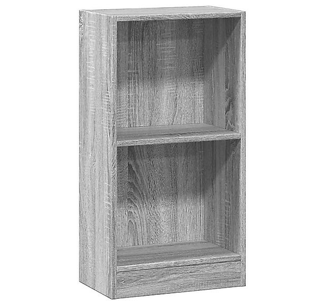 vidaXL Bücherregal Bücherregal Grau Sonoma 40x24x76 cm Holzwerkstoff, 1-tlg günstig online kaufen