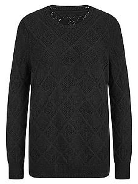 Rundhals-Pullover Anna Aura schwarz günstig online kaufen