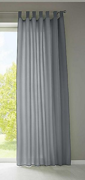 Gardinenbox Vorhang (1 St), Schlaufen, blickdicht, Microfaser, Schal »Berli günstig online kaufen