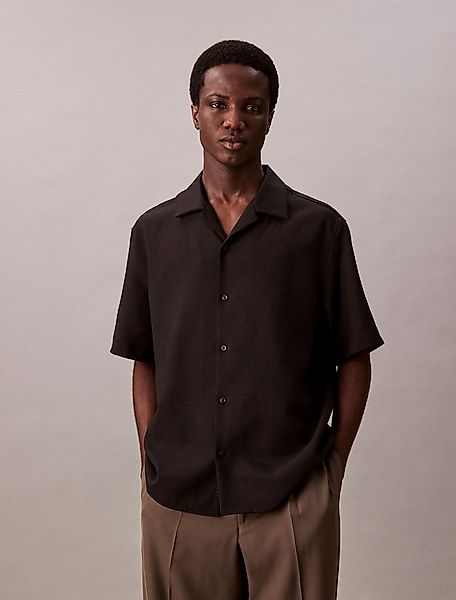 Calvin Klein Kurzarmhemd SS TRVLR LNN CMP ESY Mit Rundhalsausschnitt günstig online kaufen