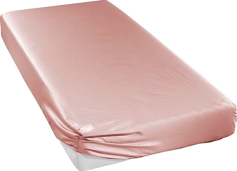 Curt Bauer Spannbettlaken Uni-Mako-Satin in Gr. günstig online kaufen