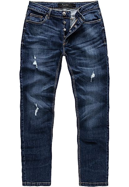 Amaci&Sons Straight-Jeans MEDFORD Destroyed Jeans Herren günstig online kaufen