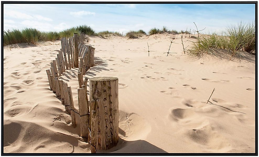 Papermoon Infrarotheizung »Dünen Sandy Beach«, sehr angenehme Strahlungswär günstig online kaufen