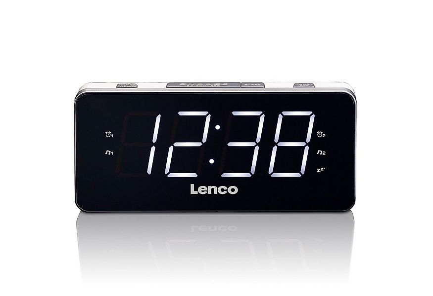 Lenco Radiowecker CR-18 White Radiowecker mit 1,8 Zoll LED-Bildschirm & Bat günstig online kaufen