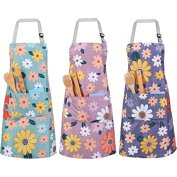 Coonoor Kochschürze Küchenschürze,Schürze für Küche, Garten günstig online kaufen