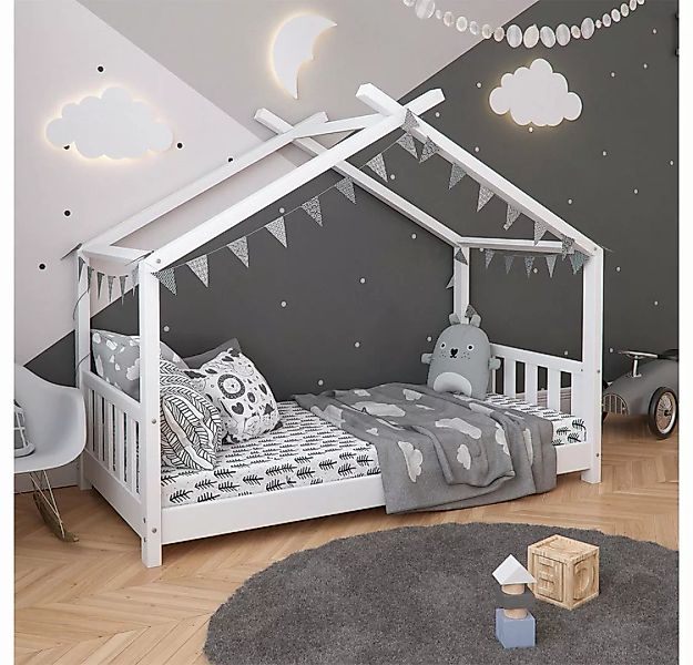 VitaliSpa Kinderbett Design 80x160 cm Weiß weiß Gr. 80 x 160 günstig online kaufen