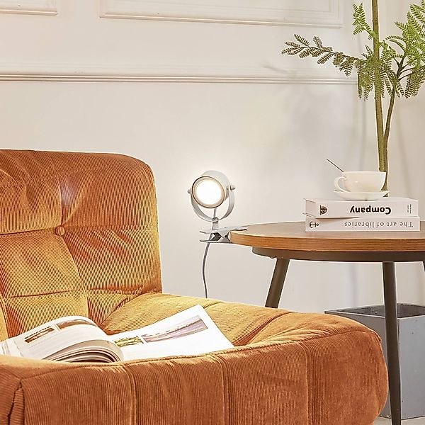 Lindby Klemmleuchte Jyla, weiß matt, GX53 günstig online kaufen