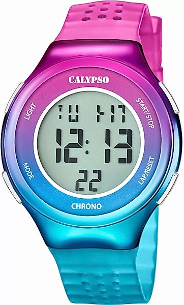 CALYPSO WATCHES Chronograph "Color Splash, K5841/1", mit digitaler Anzeige günstig online kaufen