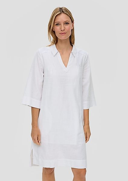s.Oliver Minikleid Relaxed Fit-Kleid aus Leinenmix günstig online kaufen