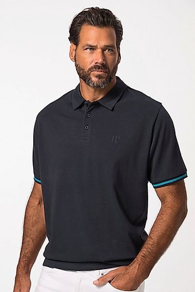 JP1880 Poloshirt Poloshirt Bauchfit Jersey Streifenbündchen günstig online kaufen