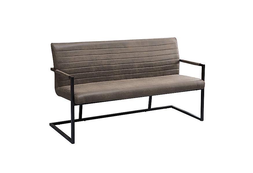 riess-ambiente Sitzbank LOFT 160cm taupe / schwarz (Einzelartikel, 1-St), E günstig online kaufen