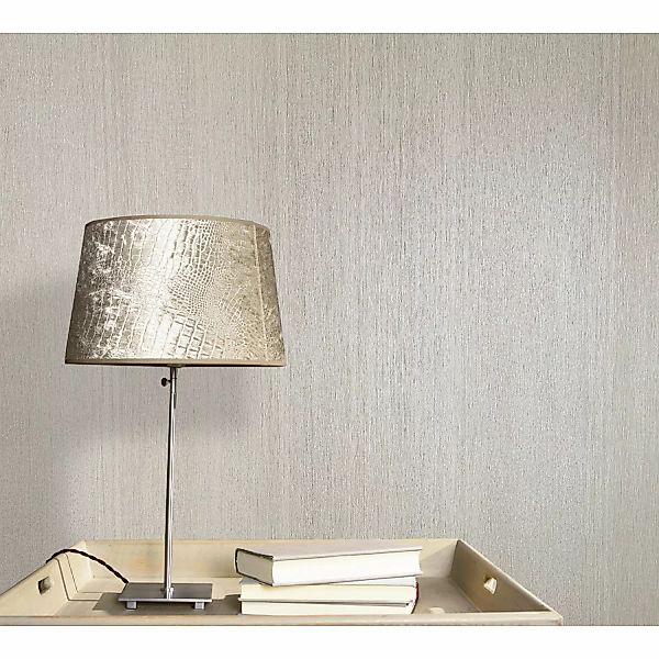 Marburg Vliestapete Vintage Deluxe Streifen Struktur Grau Blau FSC® günstig online kaufen