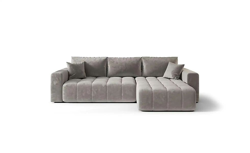 Ecksofa  Milo ¦ grau ¦ Maße (cm): B: 280 H: 85 Polstermöbel > Sofas > Eckso günstig online kaufen