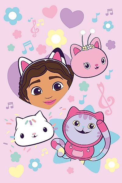 Wohndecke Fleece-Decke 100x150 cm Kuscheldecke aus 100 % Polyester, Gabby's günstig online kaufen