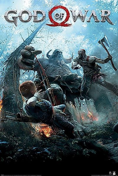 PYRAMID Poster God of War Poster 61 x 91,5 cm günstig online kaufen
