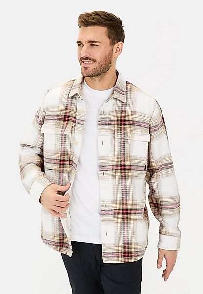 camel active Hemdjacke mit seitlichen Eingrifftaschen Langarm Kentkragen Ma günstig online kaufen