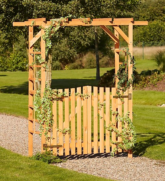 promadino Rosenbogen Pergola Anke, BxTxH: 200x60x210 günstig online kaufen