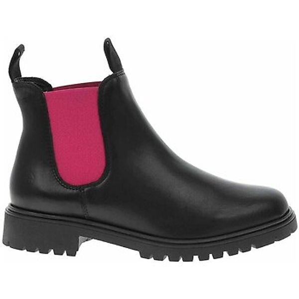 Tamaris  Damenstiefel Blk Lea.-fuxia günstig online kaufen