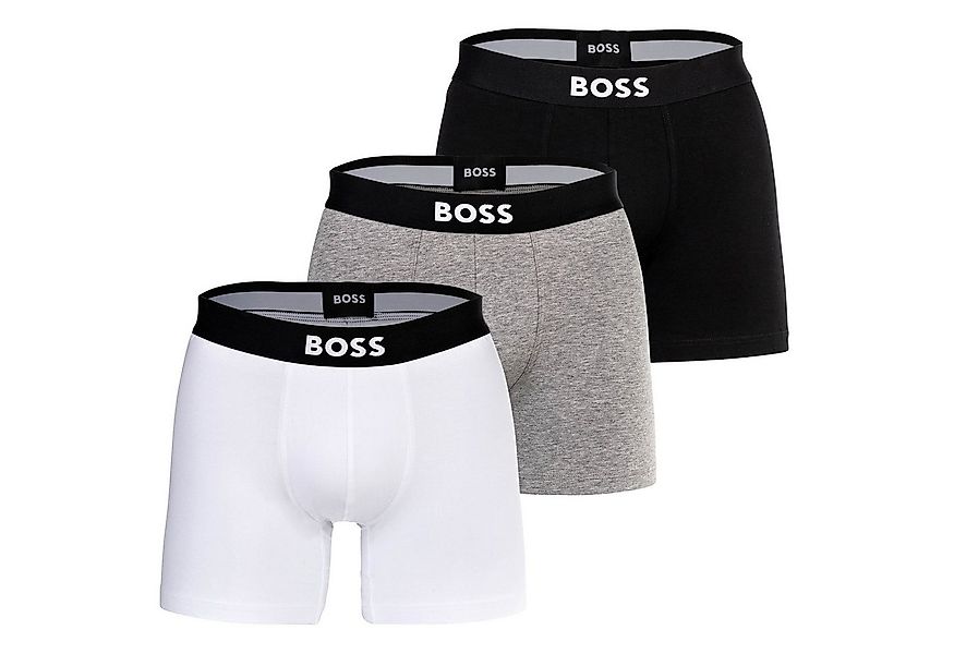 BOSS Boxer Herren Boxershort 3er Pack Baumwolle (Packung, 3er Pack) günstig online kaufen