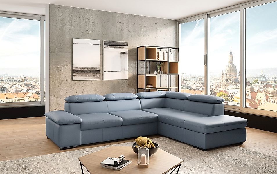 sit&more Ecksofa "Alcudia L-Form", mit Armteilverstellung, optional Kopftei günstig online kaufen