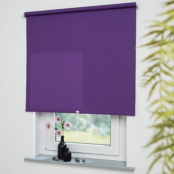 Liedeco Springrollo "Uni" Lichtschutz freihängend lichtdurchlässig günstig online kaufen