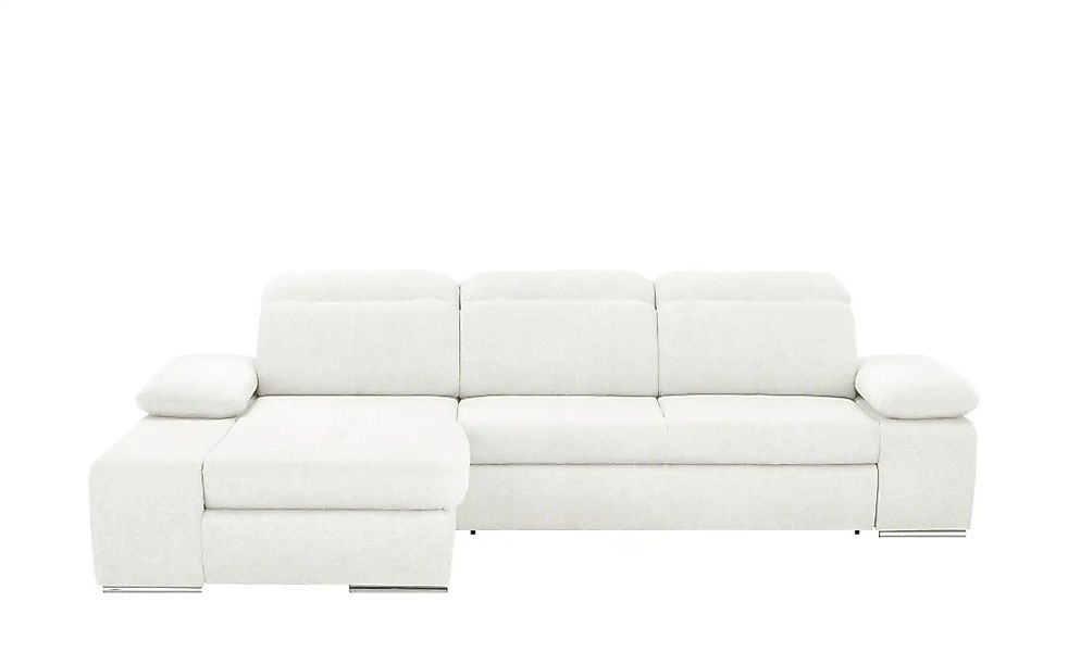 switch Ecksofa aus Mikrofaser Avilla ¦ weiß ¦ Maße (cm): B: 285 H: 86 T: 18 günstig online kaufen