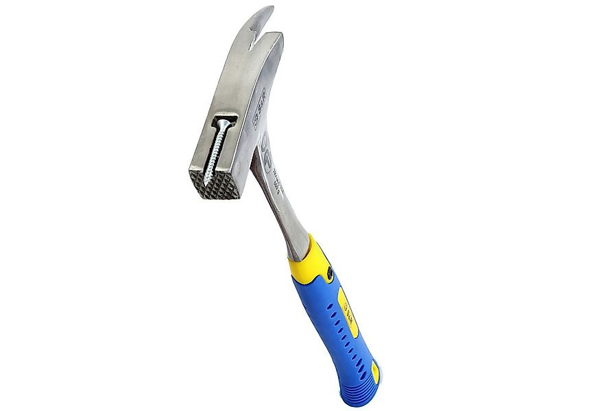 S&R Latthammer 600 g Kopfgewicht, Fiberglasstiel, magnetischer Nagelhalter günstig online kaufen