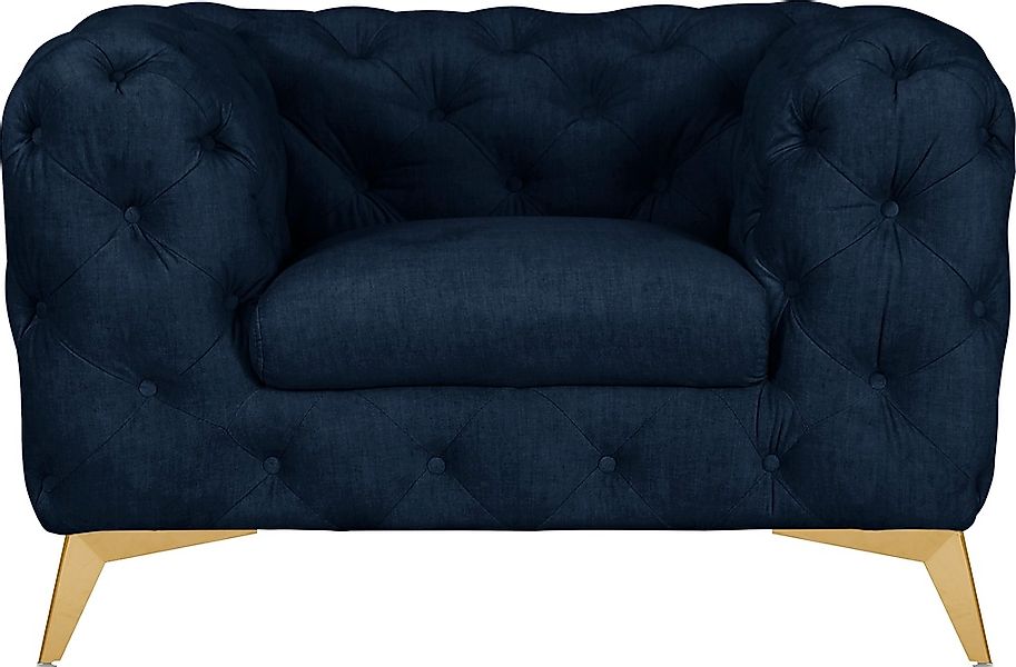 Home affaire Chesterfield-Sessel "Glynis Sessel" aufwändige Knopfheftung, m günstig online kaufen