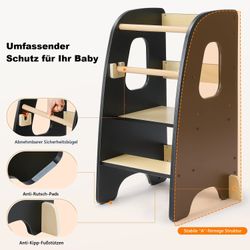 Ezebaby Tritthocker Lernturm höhenverstellbar für Kinder günstig online kaufen
